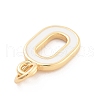 Rack Plating Brass Pendants KK-C065-05O-G-2