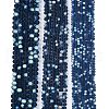 Transparent Glass Beads Strands X-EGLA-A044-T6mm-MB12-3