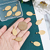 Unicraftale 10Pcs Fashionable 304 Stainless Steel Lady of Guadalupe Pendants STAS-UN0041-52-2