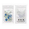 2 Sets 2 Styles Golden Plated Alloy Enamel Charms ENAM-YW0001-28C-8