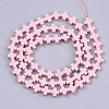 Spray Painted Non-magnetic Synthetic Hematite Beads Strands G-T116-18A-05-2