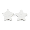 Spray Painted Wood Beads WOOD-F017-01A-1