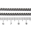 2.5MM 304 Stainless Steel Wheat Chain Necklaces NJEW-Q013-16B-3
