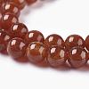 Natural Crackle Agate Beads Strands G-D868-8mm-01-3