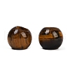 Natural Tiger Eye European Beads G-R488-01J-4