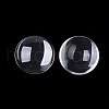 Transparent Glass Cabochons GGLA-R026-18mm-B-2