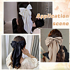 CRASPIRE Cloth Big Bowknot Hair Barrettes AJEW-CP0008-41A-02-6