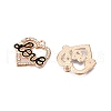Alloy Enamel Pendants PALLOY-N176-99KCG-2