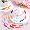 SOFPLATE 100Pcs Imitation Gemstone Acrylic Beads OACR-SP0001-05E-4