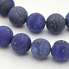 Natural Lapis Lazuli Round Beads Strands G-D660-10mm-1