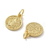 Brass Charms KK-C092-17A-G-2