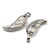 Non-Tarnish 304 Stainless Steel Pendants STAS-G311-05P-2