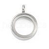 304 Stainless Stee Locket Pendants STAS-S132-16P-01-1