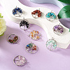 Yilisi 10Pcs 10 Styles Natural & Synthetic Gemstone Pendants G-YS0001-23-6