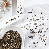 1500Pcs 3 Colors Brass Crimp Beads KK-LP0001-31AB-3
