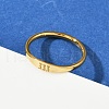304 Stainless Steel Plain Band Rings RJEW-P151-01G-01-3