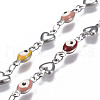 304 Stainless Steel Enamel Chains CHS-P006-01P-02-2