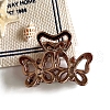 Butterfly Plastic Claw Hair Clips PW-WG593D5-04-1