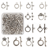 Tibetan Style Alloy Toggle Clasps PALLOY-TA0001-47AS-1