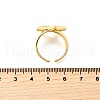 Brass Cuff Rings for Women RJEW-F184-08E-G-5