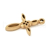 304 Stainless Steel Pendants STAS-R162-03G-04-2
