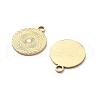 Ion Plating(IP) 304 Stainless Steel Pendants STAS-G347-14G-2