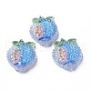 Transparent Epoxy Resin Cabochons CRES-S365-14-1