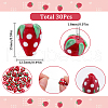 SUNNYCLUE 30Pcs Handmade Porcelain Beads PORC-SC0001-07-2