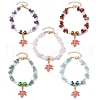 Handmade Lampwork Beads Beaded Bracelets for Women BJEW-JB11335-2