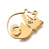 304 Stainless Steel Pendants STAS-S176-20G-2