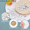 Unicraftale 100Pcs Stainless Steel Stamping Blank Tag Pendants FIND-UN0003-95B-4