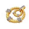 Brass Micro Pave Cubic Zirconia Pendants KK-V009-18G-2