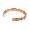 Long-Lasting Plated Brass Cuff Bangles BJEW-E370-12G-4