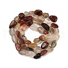 Natural Rutilated Quartz Beads Strands G-R445-6x8-38-01-5