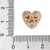 Brass Micro Pave Cubic Zirconia Beads KK-K297-32G-4