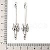 Tibetan Style Alloy Big Pendants FIND-G078-33D-AS-3