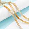 Natural Topaz Jade Beads Strands G-F247-44-2