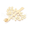 Plating Alloy Big Pendants PALLOY-T090-26G-2