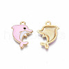 Alloy Enamel Pendants ENAM-S130-24C-3