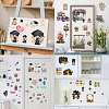 8 Sheets 8 Styles Independence Day PVC Waterproof Wall Stickers DIY-WH0345-131-6
