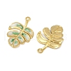 304 Stainless Steel Enamel Pendants STAS-L290-001A-G-2