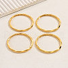 4Pcs Luxury Geometric Wave Zinc Alloy Bangles for Women's Daily Wear TW4371-1-4