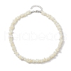 3Pcs Bohemia Natural Cowrie Shell & White Shell Beaded Necklaces NJEW-JN04784-6