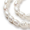 Grade A Natural Cultured Freshwater Pearl Beads Strands X-A23WD011-3