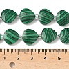 Synthetic Malachite Beads Strands G-D316-A11-4
