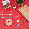 DICOSMETIC Luminous Plastic Pendant Necklaces NJEW-DC0001-06A-4