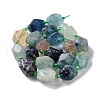 Natural Fluorite Beads Strands G-C182-15-02-3