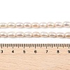Natural Cultured Freshwater Pearl Beads Strands PEAR-I007-01A-03A-5
