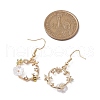 Alloy Enamel Dangle Earring EJEW-JE05954-3