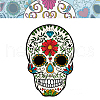 Halloween Theme Luminous Body Art Tattoos Stickers SKUL-PW0002-093-22-1